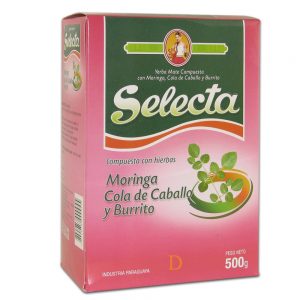 Selecta Compuesta Moringa, Cola de Caballo y Burrito - Mate Tee aus Paraguay 500g